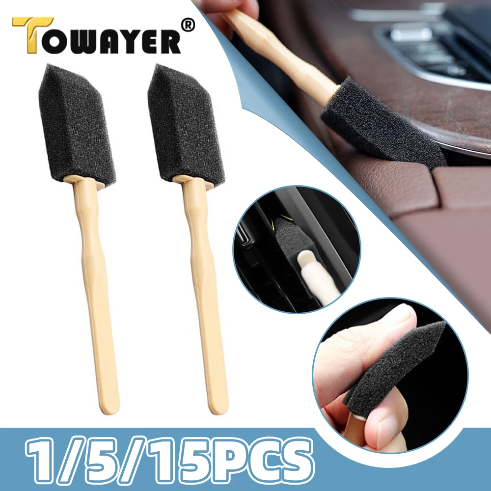 Home Air Conditioner Sponge Brush Car Detailing Brush Car Grille Cleaner Crevice Dust Removal Brush Auto Interior Accessories
Home Air Conditioner Sponge Brush Car Detailing Brush Car Grille Cleaner Crevice Dust Removal Brush Auto Interior Accessories