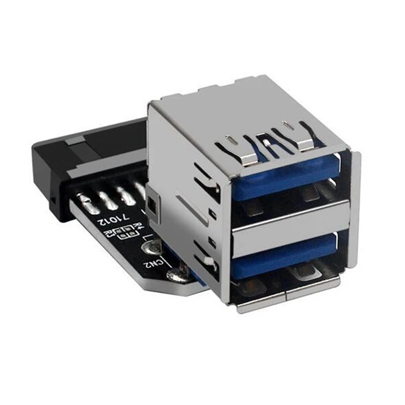 20-контактный двойной адаптер USB 3,0, соединительная материнская плата для настольного компьютера, 19-контактный/20-контактный разъем на 2 порта ...
20-контактный двойной адаптер USB 3,0, соединительная материнская плата для настольного компьютера, 19-контактный/20-контактный разъем на 2 порта ...