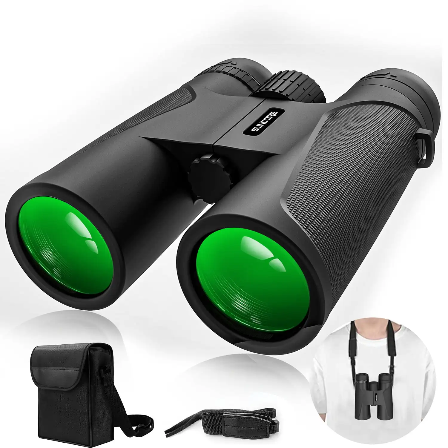 12 x 42 Binoculars for Adults and Kids - High Power Life Waterproof HD Compact Binoculars for Bird Watching Hunting Hiking Sight
12 x 42 Binoculars for Adults and Kids - High Power Life Waterproof HD Compact Binoculars for Bird Watching Hunting Hiking Sight