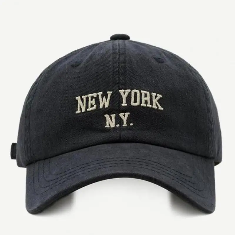 

Men's Baseball Caps Casual Cotton NEW YORK Women Hip Hop Snapback Unisex Adult Trucker Gorras Black Cap Dad Hats Dropshipping