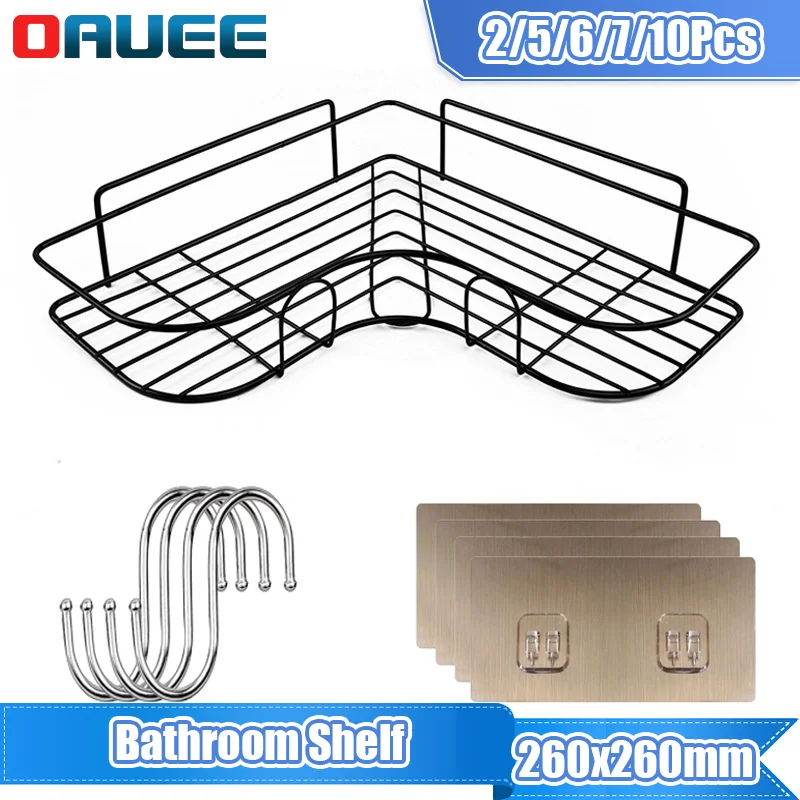 Iron Bathroom Shelf Kitchen Corner Shelf Shower Rack Storage Shelf Wall Shelves with Suction Cup Bathroom Shelves Accessories
Iron Bathroom Shelf Kitchen Corner Shelf Shower Rack Storage Shelf Wall Shelves with Suction Cup Bathroom Shelves Accessories