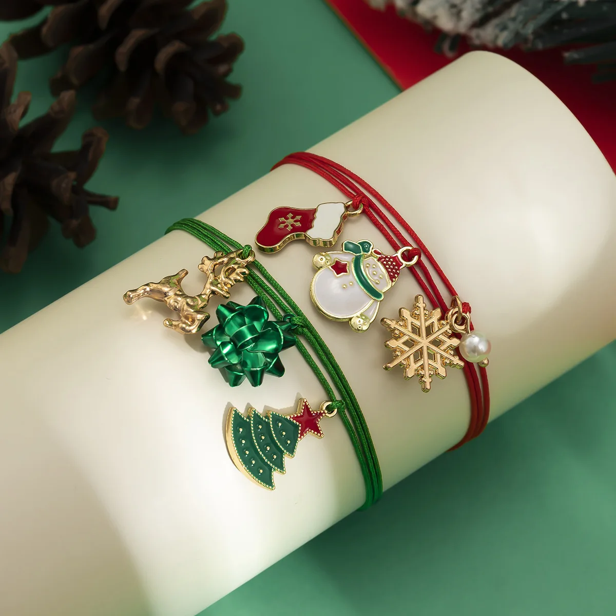 Rope Thread Bracelet Women's on Hand Adjustable Accessories Handmade Christmas Jewelry Pendant Personalized Gift Bracelet
Rope Thread Bracelet Women's on Hand Adjustable Accessories Handmade Christmas Jewelry Pendant Personalized Gift Bracelet