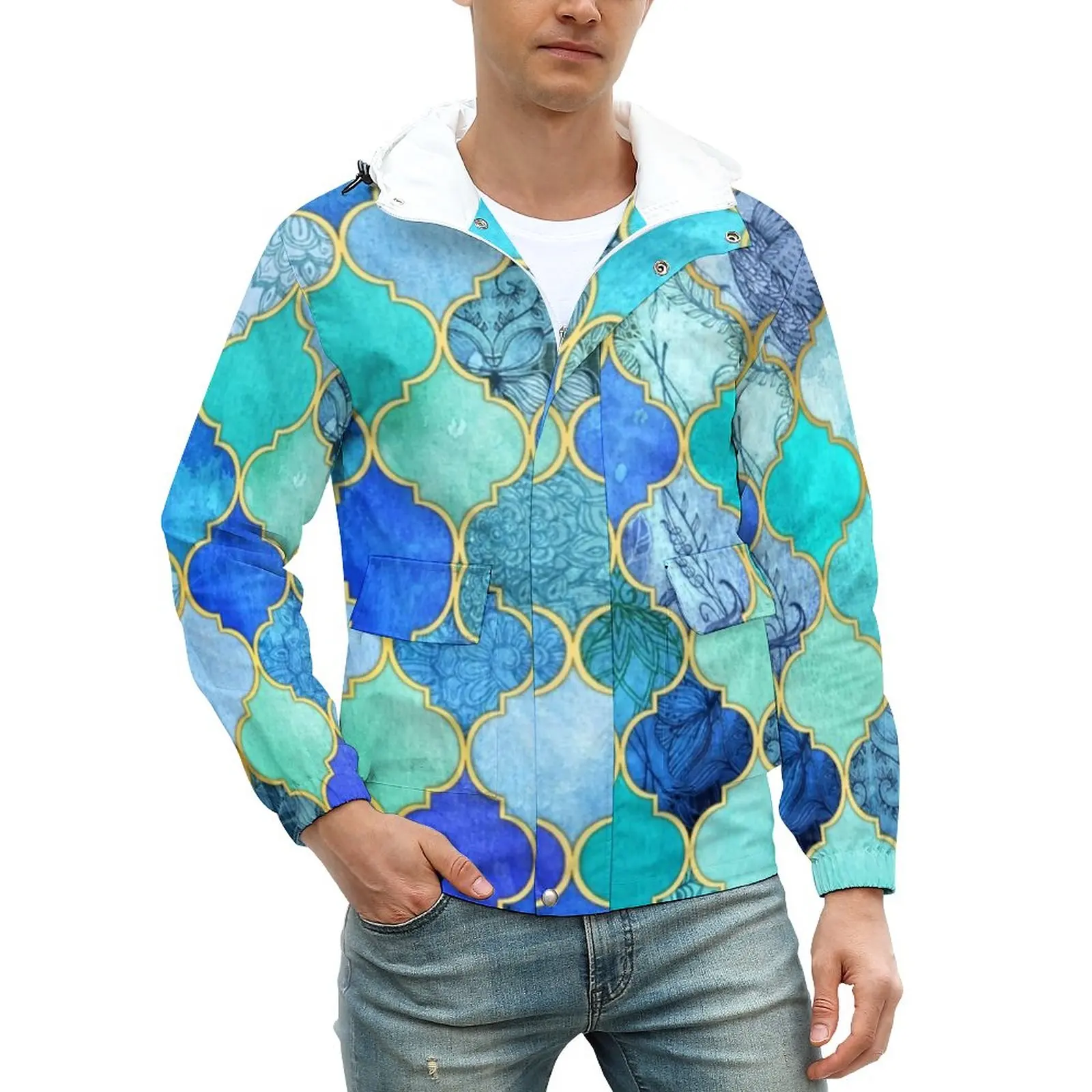 Куртки с геометрическим принтом в стиле ретро, Зимняя модель, повседневная одежда для улицы, мужские пальто на молнии, Дизайнерская куртка б...
Куртки с геометрическим принтом в стиле ретро, Зимняя модель, повседневная одежда для улицы, мужские пальто на молнии, Дизайнерская куртка б...