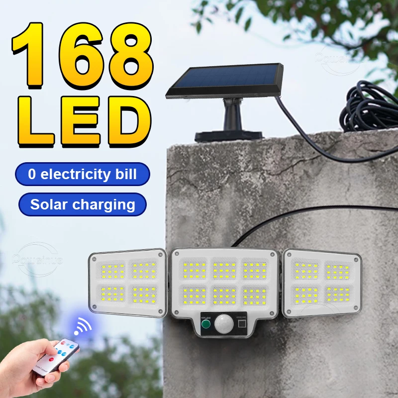 4000 Lumens solar led light Outdoor 168 LED Solar Lamp Waterproof Motion Sensor Solar Outdoor Light Garden Indoor Street Lamp
4000 Lumens solar led light Outdoor 168 LED Solar Lamp Waterproof Motion Sensor Solar Outdoor Light Garden Indoor Street Lamp