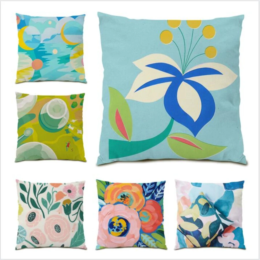 Cushion Cover 45x45 Cushions Covers Tropical Plants Decorative Flowers Living Room Decoration Printed Flocking E0269
Cushion Cover 45x45 Cushions Covers Tropical Plants Decorative Flowers Living Room Decoration Printed Flocking E0269