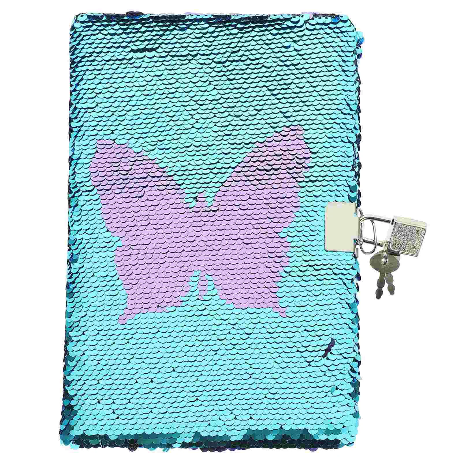 Sequin Notebook Girl Diary with Lock Key Journal for Girls Travel Toddlers Decorative Notepad Kids Adorable Cloth Notbooks
Sequin Notebook Girl Diary with Lock Key Journal for Girls Travel Toddlers Decorative Notepad Kids Adorable Cloth Notbooks
