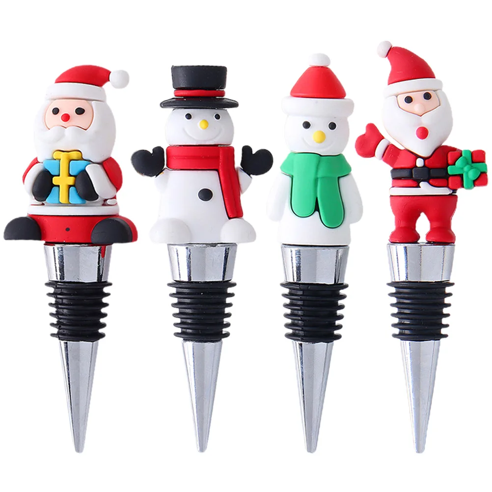 Stopper Bottle Christmas Plug Partychampagne Stoppersbeverage Preserver Claus Santa Snowman Cork Cap Bottles Vacuum Accessories
Stopper Bottle Christmas Plug Partychampagne Stoppersbeverage Preserver Claus Santa Snowman Cork Cap Bottles Vacuum Accessories