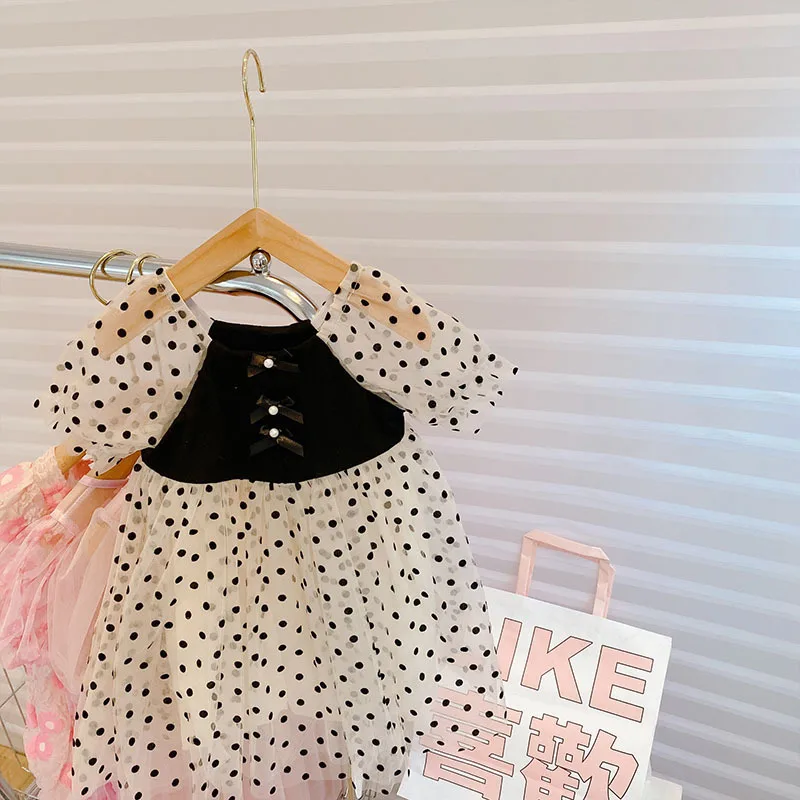 Summer Girls Princess Dress Kids Sweet Short Sleeve Children Baby Dot Polka Mesh Patchwork Dresses Vestidos
Summer Girls Princess Dress Kids Sweet Short Sleeve Children Baby Dot Polka Mesh Patchwork Dresses Vestidos