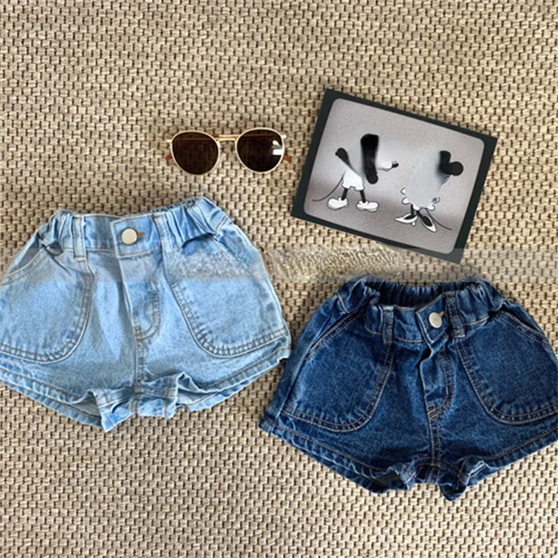 Kids summer fashion patchwork denim shorts 1-6 years baby girls washed cotton all-match shorts
Kids summer fashion patchwork denim shorts 1-6 years baby girls washed cotton all-match shorts