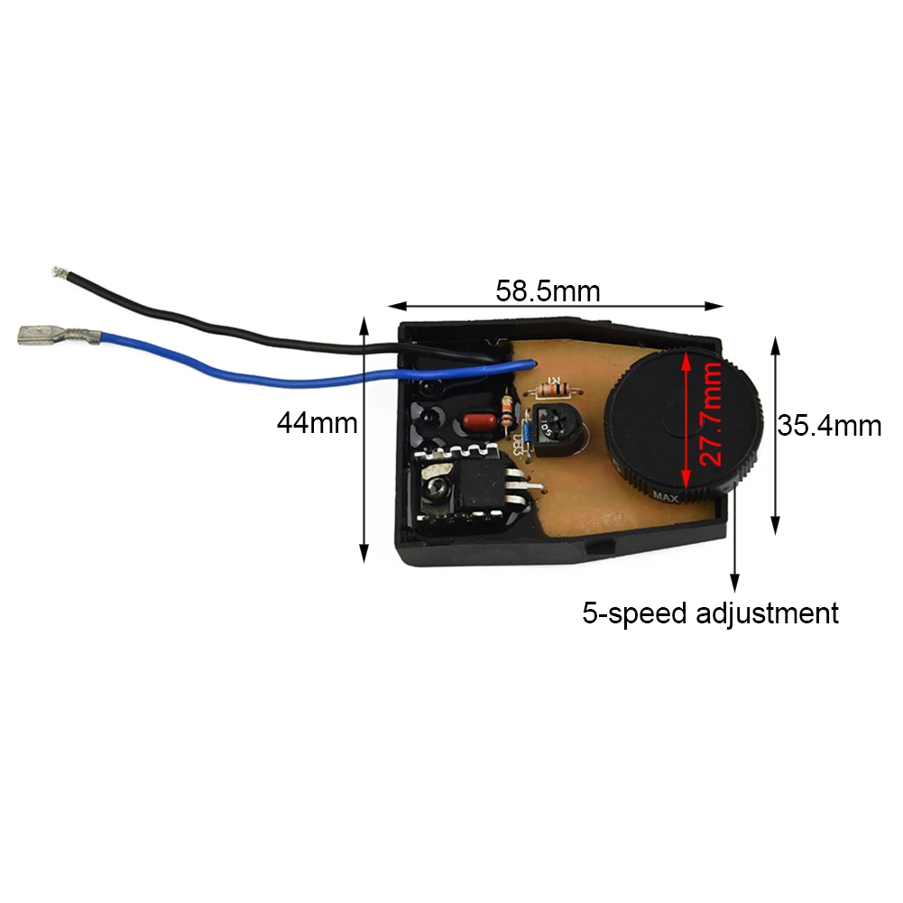 Trigger Switch Angle Grinder Switch 5-Speed Power Tools Replacement Bosch 6-100 5-Speed Adjustment Brand New For Bosch 6-100
Trigger Switch Angle Grinder Switch 5-Speed Power Tools Replacement Bosch 6-100 5-Speed Adjustment Brand New For Bosch 6-100
