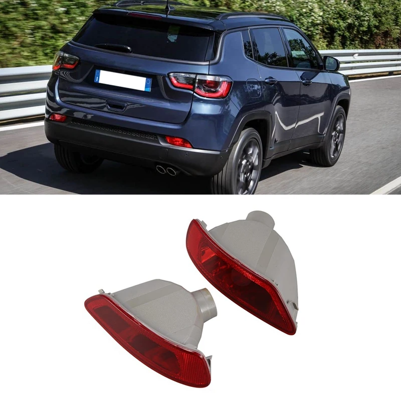 Car Rear Bumper Taillight For JEEP COMPASS 2017 2018 2019 2020 Reflector Light Stop Brake Lamp 55112679AA 55112678AA
Car Rear Bumper Taillight For JEEP COMPASS 2017 2018 2019 2020 Reflector Light Stop Brake Lamp 55112679AA 55112678AA