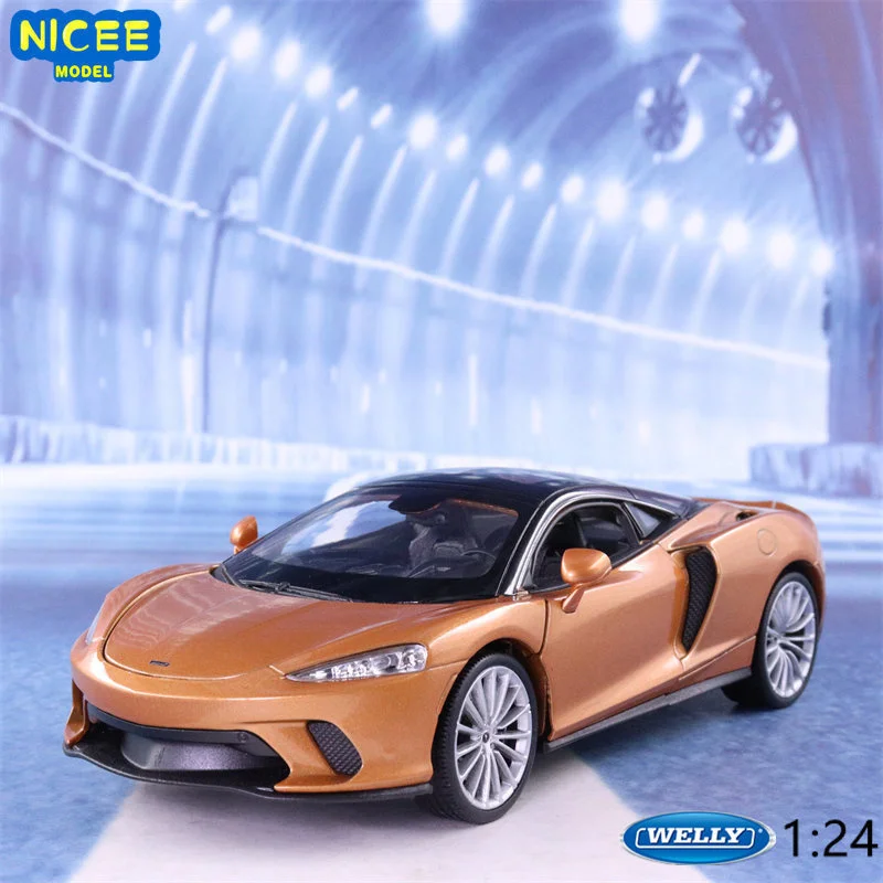 WELLY 1:24 McLaren GT Sports Car Diecast Car Classic Simulator Metal Alloy Toy Car Model Car for Children Gift Collection B411
WELLY 1:24 McLaren GT Sports Car Diecast Car Classic Simulator Metal Alloy Toy Car Model Car for Children Gift Collection B411