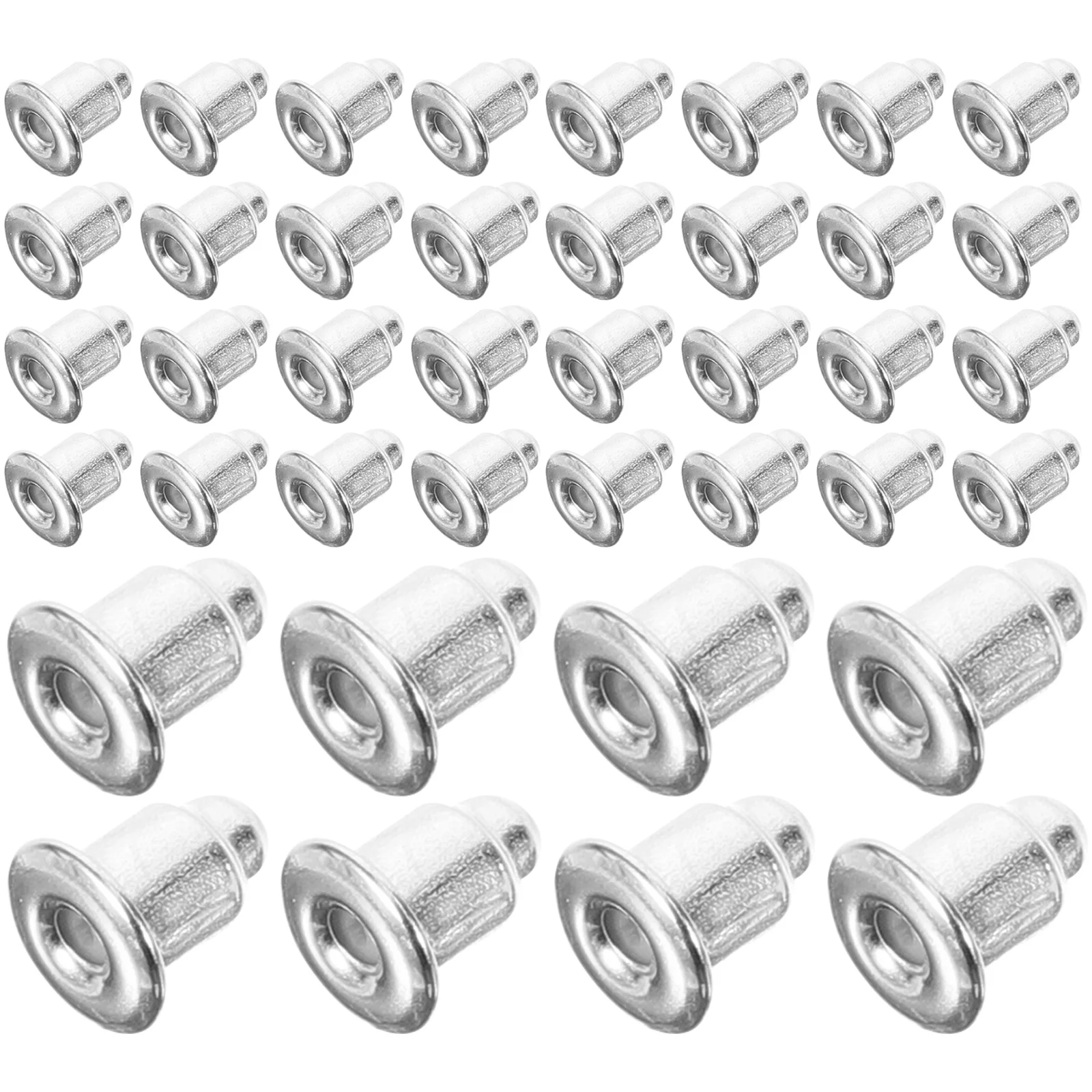 200 Pcs Stud Earrings Locking Backs Ringing Parts Perforation Heavy Support Small Wire Miss
200 Pcs Stud Earrings Locking Backs Ringing Parts Perforation Heavy Support Small Wire Miss