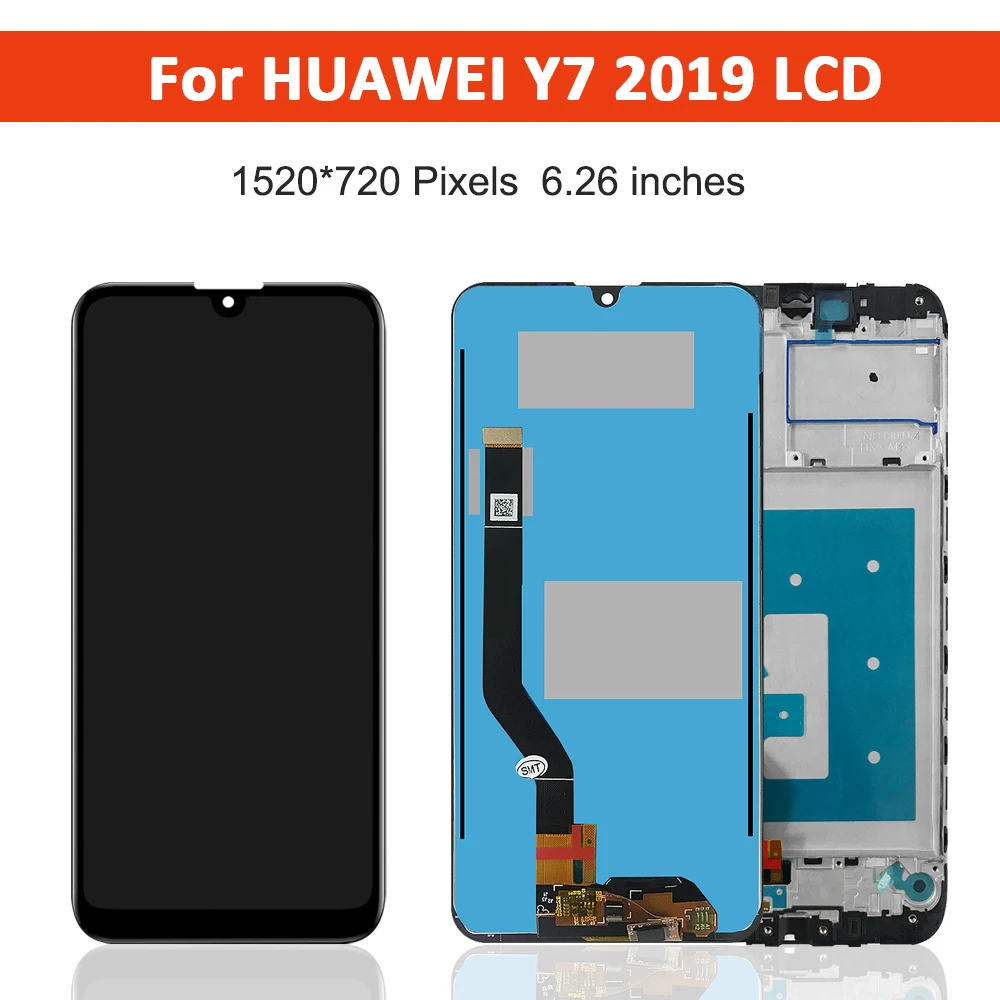 Дисплей 6,26 "для Huawei Y7 2019 LCD Y7 Pro 2019, дисплей с сенсорным экраном и дигитайзером для Huawei Y7 Prime 2019/ Enjoy 9, ЖК-дисплей
Дисплей 6,26 "для Huawei Y7 2019 LCD Y7 Pro 2019, дисплей с сенсорным экраном и дигитайзером для Huawei Y7 Prime 2019/ Enjoy 9, ЖК-дисплей