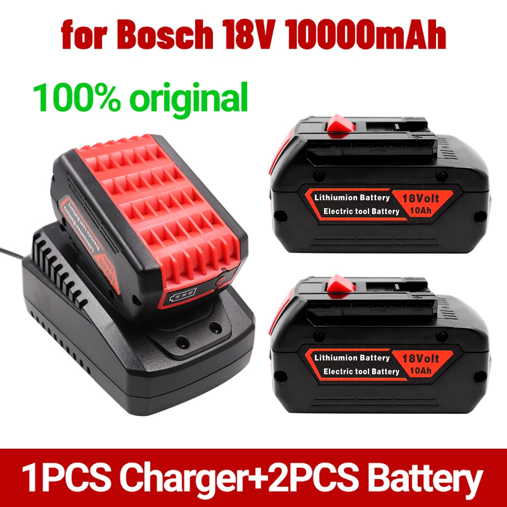100% Original 18V 6.0/8.0/10ah Rechargeable Lithium Ion Battery for Bosch 18V 6.0A Backup Battery Portable Replacement BAT609
100% Original 18V 6.0/8.0/10ah Rechargeable Lithium Ion Battery for Bosch 18V 6.0A Backup Battery Portable Replacement BAT609