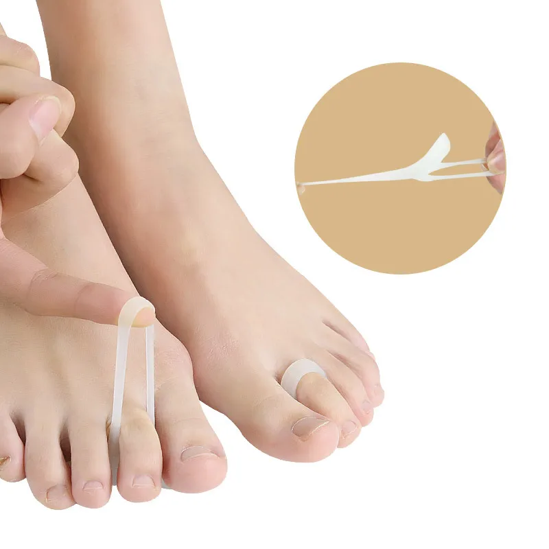 2pcs One-Hole Toe Pads Soft Overlap Toe Grip Correction Pads Hammer Toe Support Pads Pedicure Tools Foot Care Tools
2pcs One-Hole Toe Pads Soft Overlap Toe Grip Correction Pads Hammer Toe Support Pads Pedicure Tools Foot Care Tools