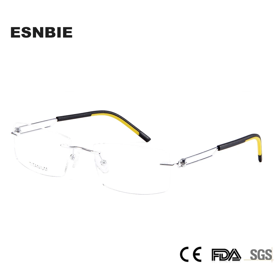 Ultralight Titanium Rimless Men Glasses Frame Square Eyeglasses Myopia Prescription Eyewear For Women Rubber Tip Optical Frames
Ultralight Titanium Rimless Men Glasses Frame Square Eyeglasses Myopia Prescription Eyewear For Women Rubber Tip Optical Frames