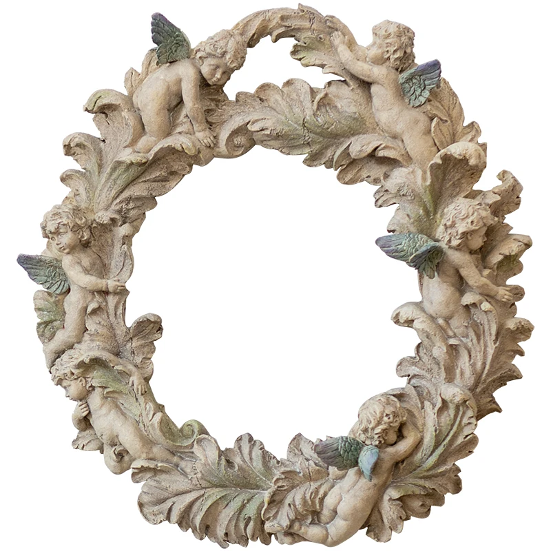 Cupid Angel Garland Wall Hanging Classical Resin Wall Decoration Retro Art Door Wall Decoration and Hanging Decoration
Cupid Angel Garland Wall Hanging Classical Resin Wall Decoration Retro Art Door Wall Decoration and Hanging Decoration