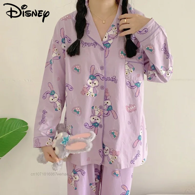 Милая Хлопковая женская пижама Kuromi My Melody Cinnamoroll StellaLou, осенне-зимняя Милая Студенческая мультяшная кардиган, ночная рубашка
Милая Хлопковая женская пижама Kuromi My Melody Cinnamoroll StellaLou, осенне-зимняя Милая Студенческая мультяшная кардиган, ночная рубашка