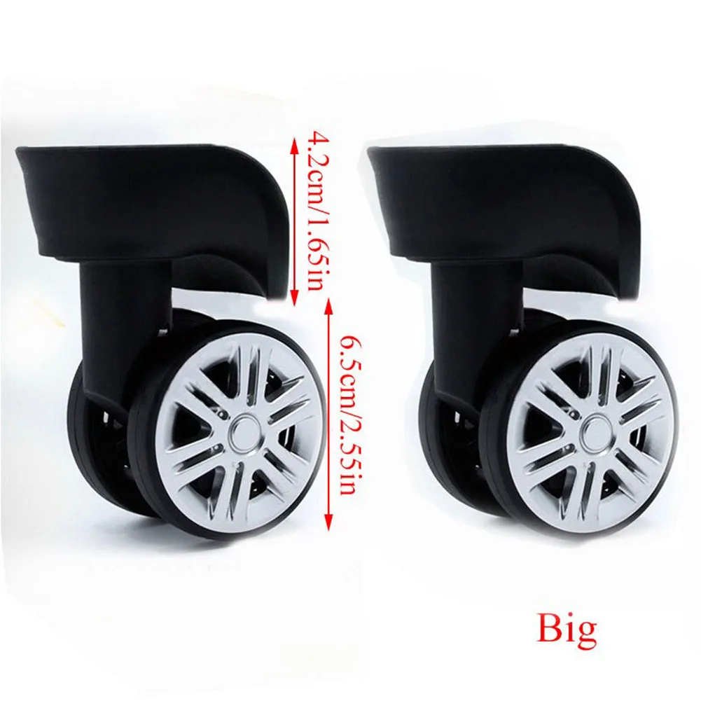 2pcs Suitcase Swivel Roll Wheels With Brake Device Luggage Replacement Suitcase Wheel Repair Replace Outdoor Tools
2pcs Suitcase Swivel Roll Wheels With Brake Device Luggage Replacement Suitcase Wheel Repair Replace Outdoor Tools