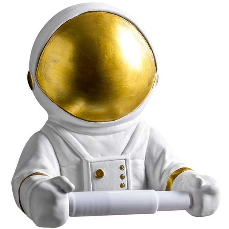 Nordic Astronaut Paper Towel Roll Holder and Dispenser Tube Toilet Rack Toilet Wall Hanging Tissue Ornament
Nordic Astronaut Paper Towel Roll Holder and Dispenser Tube Toilet Rack Toilet Wall Hanging Tissue Ornament