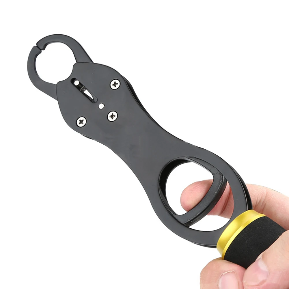 Aluminum Alloy Fish Control Clamp Fishing Lip Grip Holder Grabber Plier Portable Fish Tackle with Anti-Lost Rope Light Weight
Aluminum Alloy Fish Control Clamp Fishing Lip Grip Holder Grabber Plier Portable Fish Tackle with Anti-Lost Rope Light Weight