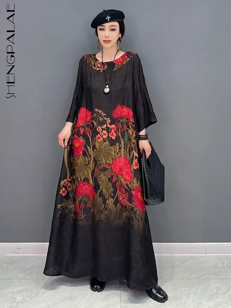 SHENGPALAE Flower Dress Contrast Color Short Sleeve Dress Fashion Printed Female Robe Women's 2023 Summer New Clothing 5R3052
SHENGPALAE Flower Dress Contrast Color Short Sleeve Dress Fashion Printed Female Robe Women's 2023 Summer New Clothing 5R3052