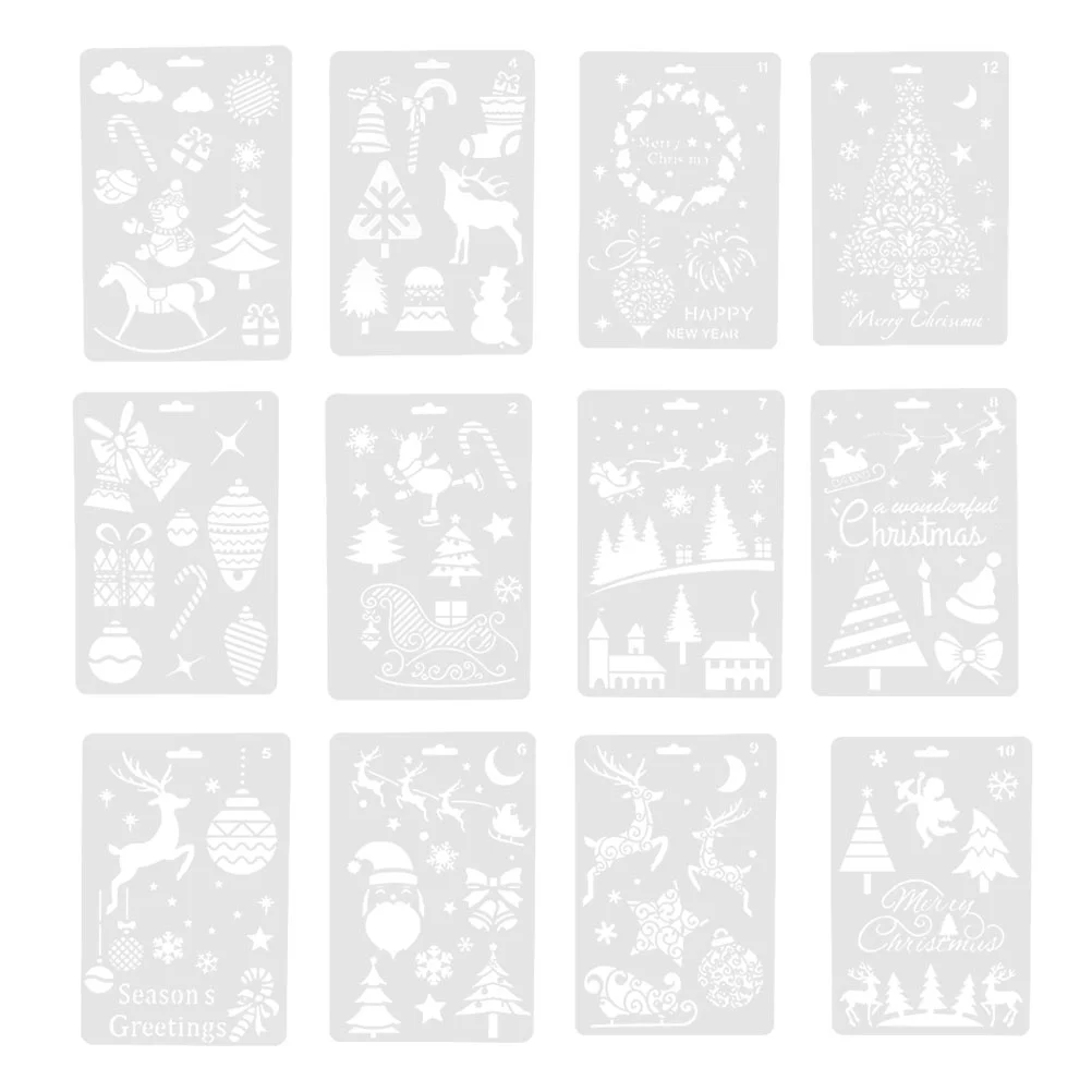 Painting Stencils Template Christmas Stencil Drawingjournal Scrapbook Home Notebookgreeting Craft Xmas Hollow Projectsletter 
Painting Stencils Template Christmas Stencil Drawingjournal Scrapbook Home Notebookgreeting Craft Xmas Hollow Projectsletter