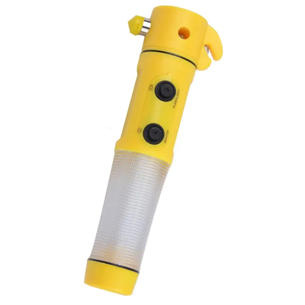 4 in 1 Car Emergency Mini Safety Hammer LED Torch Warning Flashlight Safety Belt Cutter Multifunction Escape Tool
4 in 1 Car Emergency Mini Safety Hammer LED Torch Warning Flashlight Safety Belt Cutter Multifunction Escape Tool