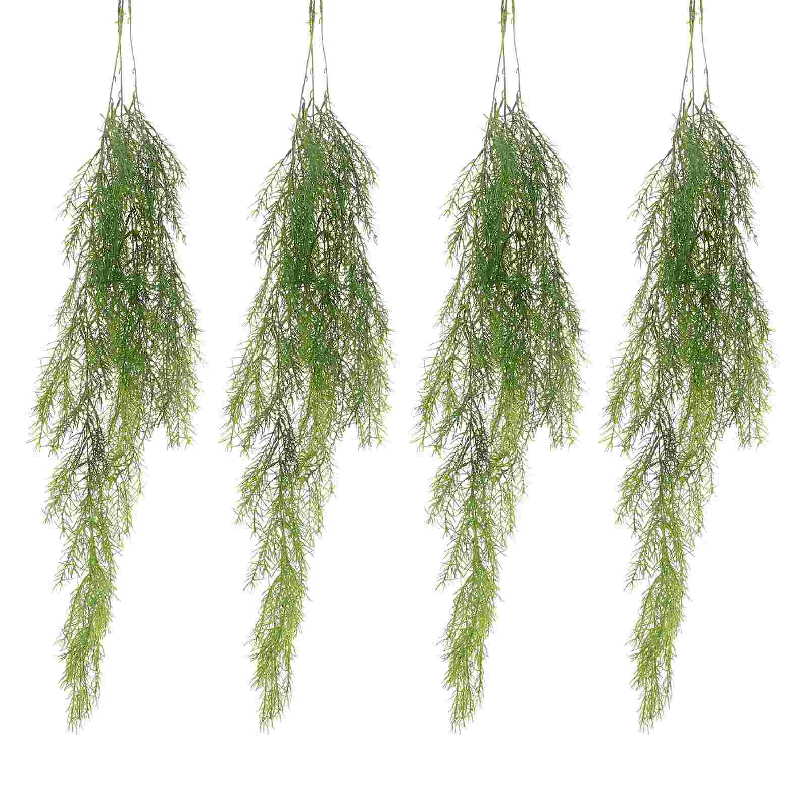 4 Pcs Wall Fake Decor Emulation Rattan Adorn Pine Needle Wall Hanging Rattan Vine Pendant Realistic Simulation Artificial
4 Pcs Wall Fake Decor Emulation Rattan Adorn Pine Needle Wall Hanging Rattan Vine Pendant Realistic Simulation Artificial