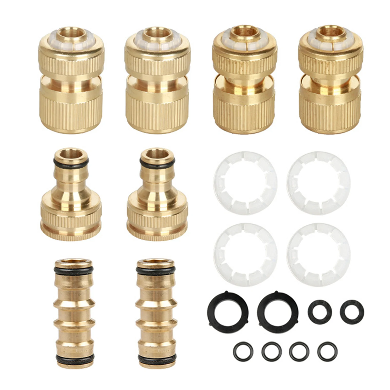 8pcs Convenient No Leak Hose Connector Rubber Washer Easy To Install Sturdy 3/4 Female Thread For Garden Solid Brass Rustproof
8pcs Convenient No Leak Hose Connector Rubber Washer Easy To Install Sturdy 3/4 Female Thread For Garden Solid Brass Rustproof