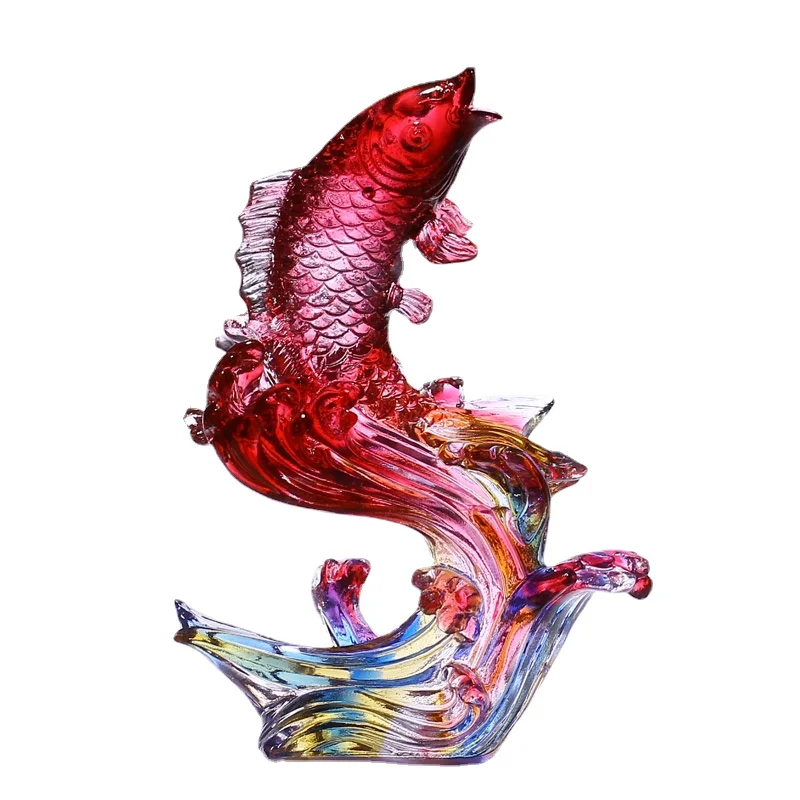 Glass Craft Crystal Living Room Decoration Light Luxury Creative Fancy Carp Move House House Moving New Home Gift High-Endt
Glass Craft Crystal Living Room Decoration Light Luxury Creative Fancy Carp Move House House Moving New Home Gift High-Endt