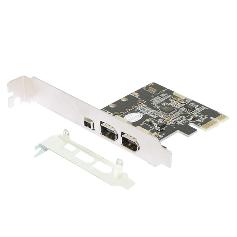 PCI-E 1X To 1394 Card 3 Port DV HD Video Capture Card Pcie To 1394A 6Pin 4Pin Port Adapter Card For Desktop PC Hot Swap
PCI-E 1X To 1394 Card 3 Port DV HD Video Capture Card Pcie To 1394A 6Pin 4Pin Port Adapter Card For Desktop PC Hot Swap