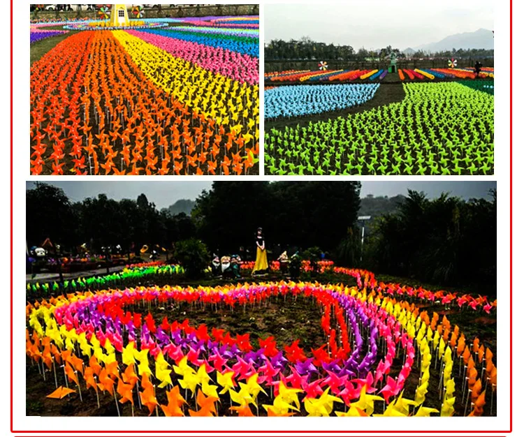 100pcs Windmill+ 100pcs Pole Waterproof Plastic Windmill Toys Garden Lawn Party Decor Toy Gift for Kids Craft Toys
100pcs Windmill+ 100pcs Pole Waterproof Plastic Windmill Toys Garden Lawn Party Decor Toy Gift for Kids Craft Toys