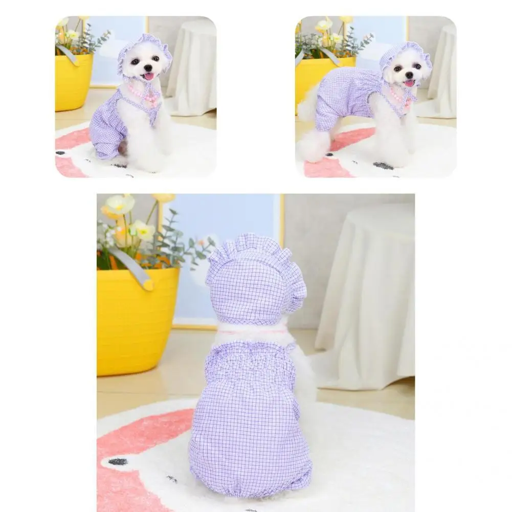 Lightweight 1 Set Fashion Cozy Check Plaid Dog Outfit Cotton Pet Sweatshirt Elastic Puppy Supplies
Lightweight 1 Set Fashion Cozy Check Plaid Dog Outfit Cotton Pet Sweatshirt Elastic Puppy Supplies