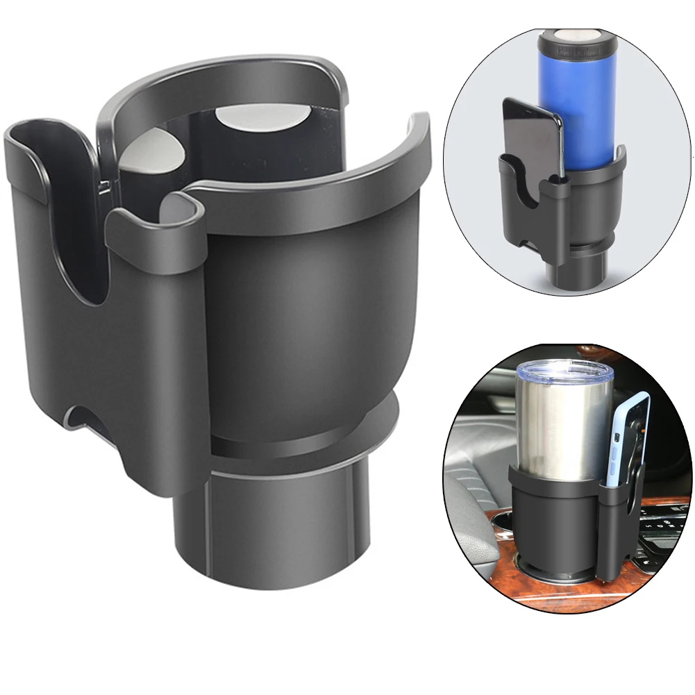 Car Cup Holder Expander Adapter With Phone Holder 2In1 Adjustable Cup Holder Large Bottle Organizer Extensible Base Accessories
Car Cup Holder Expander Adapter With Phone Holder 2In1 Adjustable Cup Holder Large Bottle Organizer Extensible Base Accessories