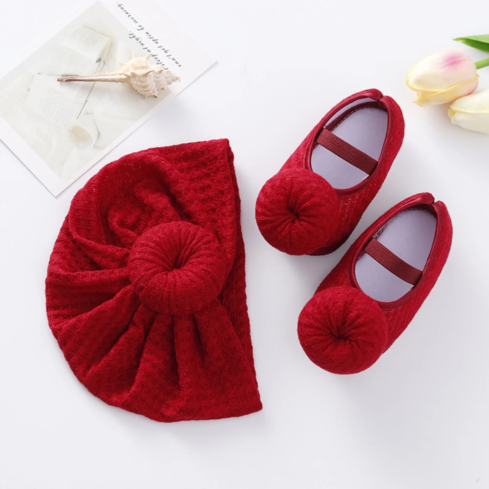 Weixinbuy Newborn Infant Princess Wedding Shoes Baby Girls Flats Non-Slip Shoes Toddler First Walkers + Hair Band 0-12 Months
Weixinbuy Newborn Infant Princess Wedding Shoes Baby Girls Flats Non-Slip Shoes Toddler First Walkers + Hair Band 0-12 Months