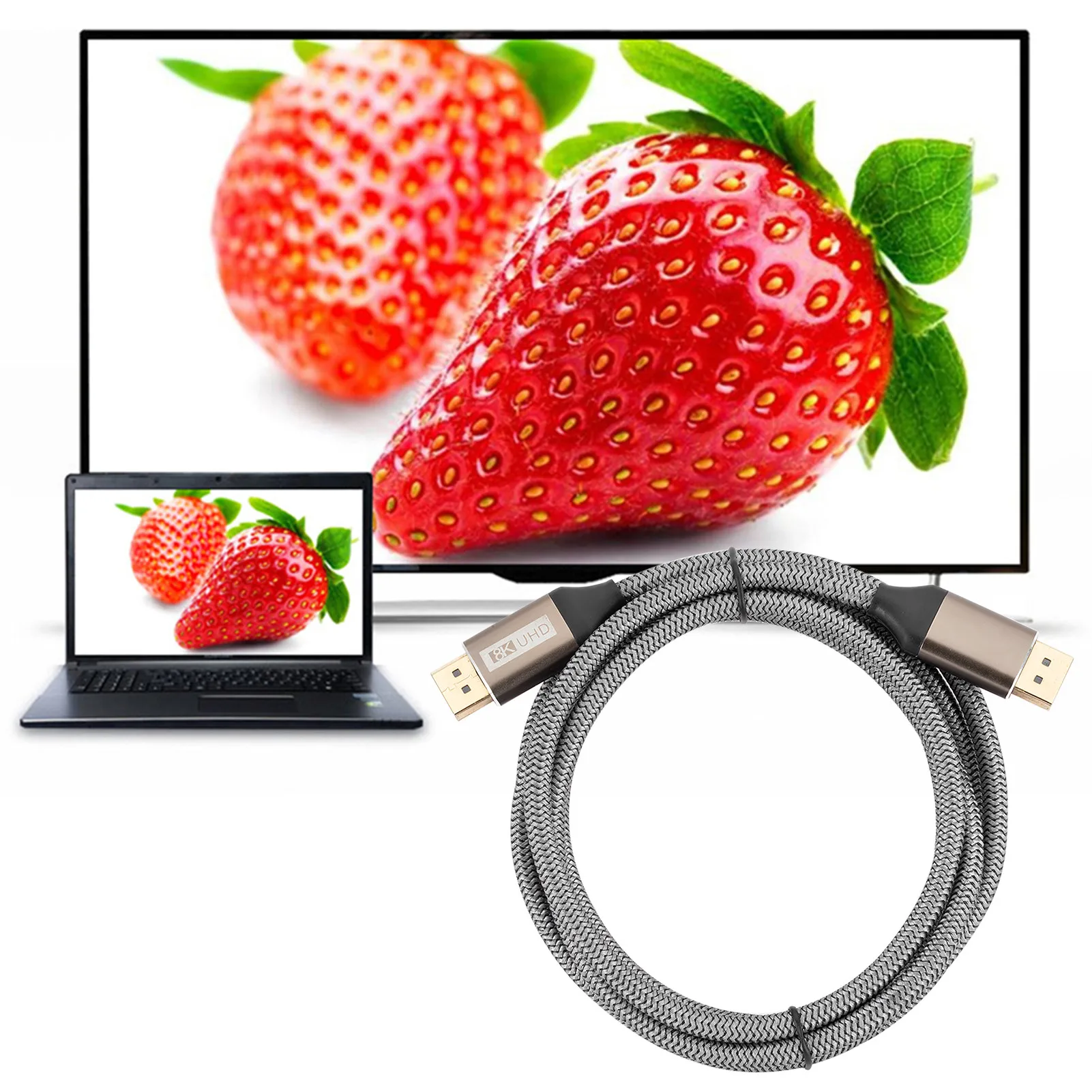 8K DP кабель 1,4 32,4 Гбит/с 8K DP кабель 8K60Hz HBR3 4K6 0Hz/144Hz/120Hz 5K60Hz 1080P240Hz Sup порт FreeSync G-Sync HDR10 порт дисплея
8K DP кабель 1,4 32,4 Гбит/с 8K DP кабель 8K60Hz HBR3 4K6 0Hz/144Hz/120Hz 5K60Hz 1080P240Hz Sup порт FreeSync G-Sync HDR10 порт дисплея