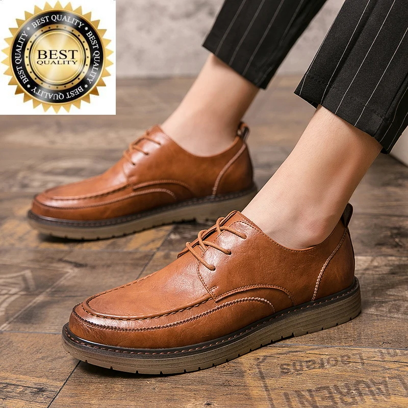 up Men oxfords Shoes lace Brogue Casual Leather outdoor Work Boots Business Sneakers men footwear
up Men oxfords Shoes lace Brogue Casual Leather outdoor Work Boots Business Sneakers men footwear