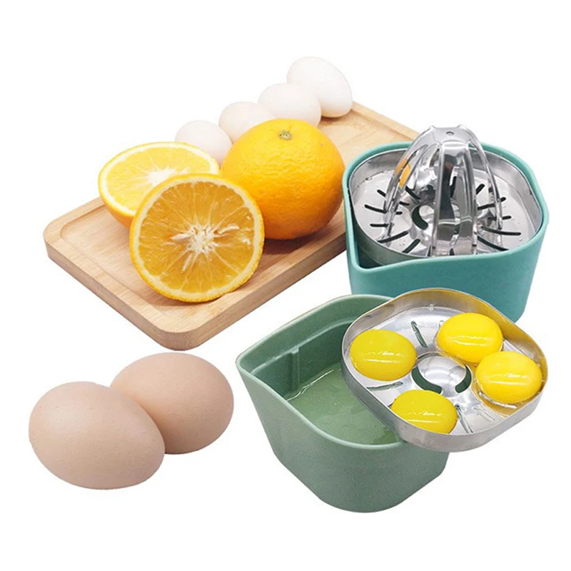Egg Separator Egg White Yolk Separator Cooking Gadgets And Baking Capacity Tools
Egg Separator Egg White Yolk Separator Cooking Gadgets And Baking Capacity Tools