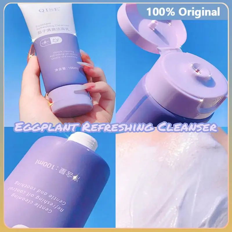 QISE Amino Acid Eggplant Cleanser, Oil Control Deep Cleansing, Blackheads, Hyaluronic Acid, Moisturizing Facial Cleanser
QISE Amino Acid Eggplant Cleanser, Oil Control Deep Cleansing, Blackheads, Hyaluronic Acid, Moisturizing Facial Cleanser