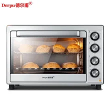 220V 2000W 48L large-capacity household electric oven 6-tube turn fork multi-function baking cake bread fermentation oven