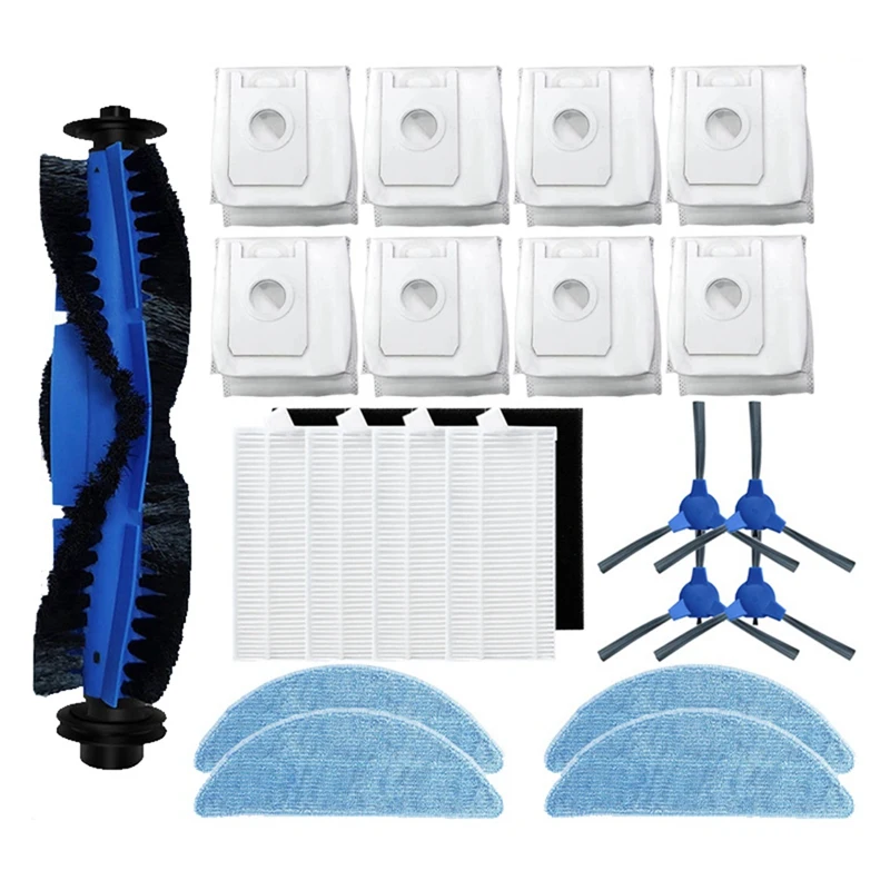 Main Brush Dust Bags Heap Filter Side Bush Robotic Vacuum Cleaner Replacement Spare Parts For Cecotec Conga 2290 Ultra 
Main Brush Dust Bags Heap Filter Side Bush Robotic Vacuum Cleaner Replacement Spare Parts For Cecotec Conga 2290 Ultra