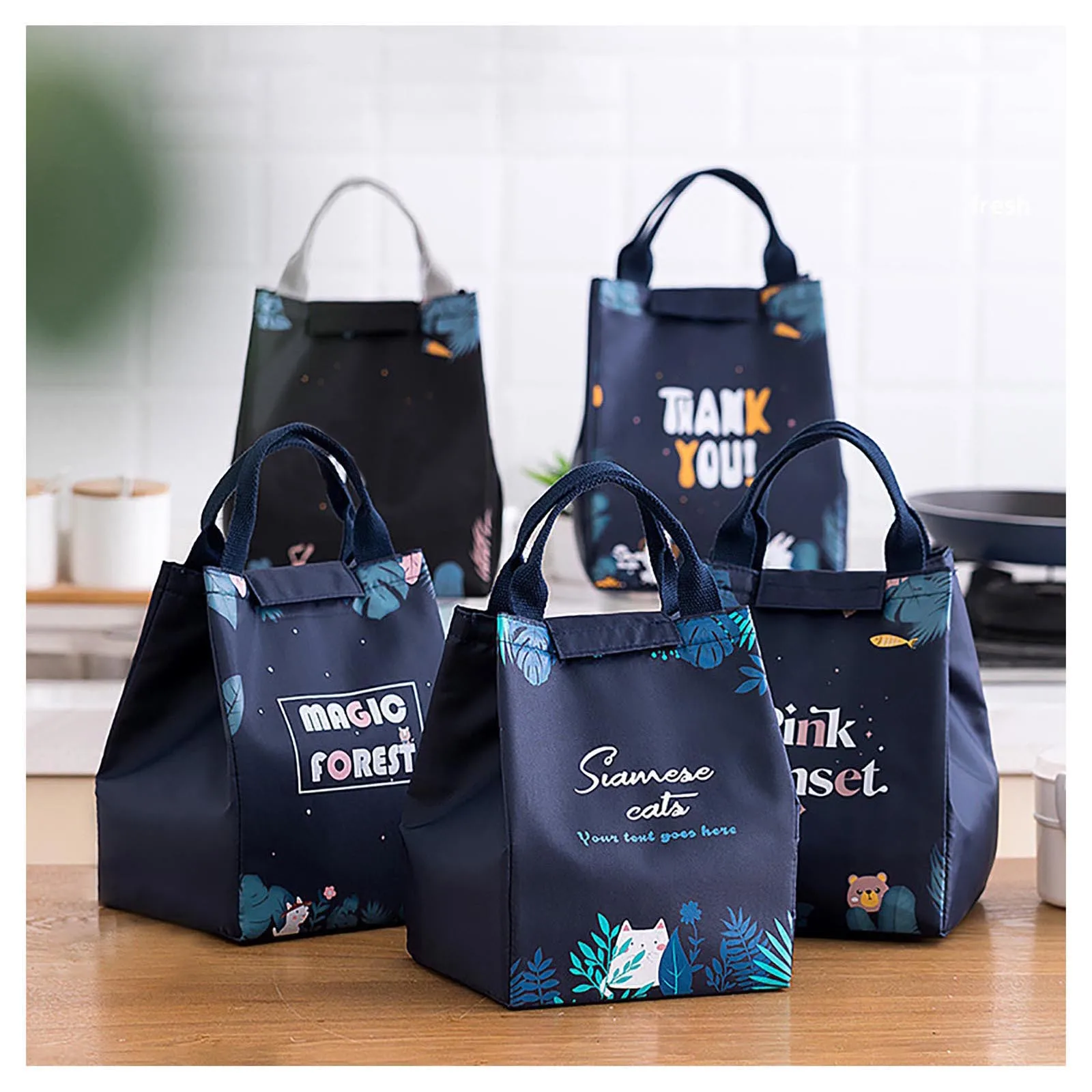 Portable Thermal Lunch Box Bags For Women Kids Food Storage Handbags Travel Picnic Pouch Insulated Cooler Bento Bag Waterproof 
Portable Thermal Lunch Box Bags For Women Kids Food Storage Handbags Travel Picnic Pouch Insulated Cooler Bento Bag Waterproof