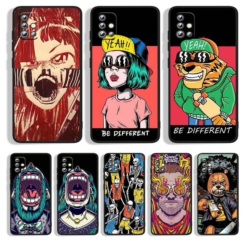 cool street fashion For Samsung A32 A52 A52S A72 A02 A22 A03 A02S A03S A13 A53 A73 A23 A13 A14 Lite Black Cover Funda Soft
cool street fashion For Samsung A32 A52 A52S A72 A02 A22 A03 A02S A03S A13 A53 A73 A23 A13 A14 Lite Black Cover Funda Soft