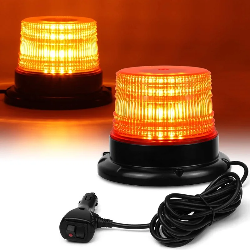 Truck LED Strobe Warning Flashing Rotating Beacon light Emergency Traffice Safety Signal Light with Magnet Car Accessories
Truck LED Strobe Warning Flashing Rotating Beacon light Emergency Traffice Safety Signal Light with Magnet Car Accessories