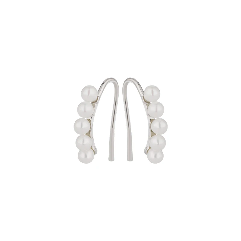 Natural Freshwater Pearl Earrings For Women Trendy Hook Luxury Elegance Temperament Sterling Silver Mujer Jewelry Wedding Gift 
Natural Freshwater Pearl Earrings For Women Trendy Hook Luxury Elegance Temperament Sterling Silver Mujer Jewelry Wedding Gift