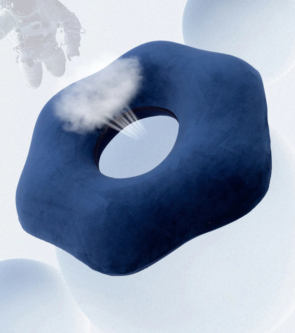 Hollow Cushion Slow Rebound Memory Foam Cushion Hemorrhoids Pregnant Women Buttocks Cushion Beautiful Buttocks Cushion Chair Pad
Hollow Cushion Slow Rebound Memory Foam Cushion Hemorrhoids Pregnant Women Buttocks Cushion Beautiful Buttocks Cushion Chair Pad