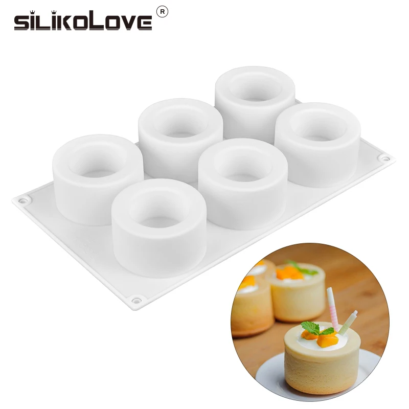 SILIKOLOVE 6 Holes Pudding Cup Art Cake Mould Pan 3D Silicone Pastry Mold Mousse Silikonowe Chocolate Moule Baking
SILIKOLOVE 6 Holes Pudding Cup Art Cake Mould Pan 3D Silicone Pastry Mold Mousse Silikonowe Chocolate Moule Baking