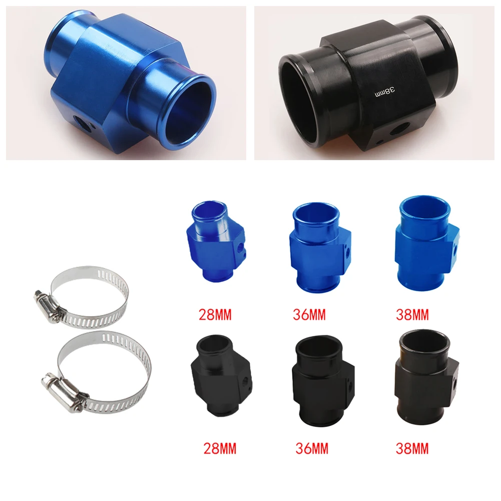 28/36/38mm Blue Water Temp Temperature Joint Pipe Sensor Gauge Radiator Hose Adapter Fits Most Cars With 1/8npt Thread Size
28/36/38mm Blue Water Temp Temperature Joint Pipe Sensor Gauge Radiator Hose Adapter Fits Most Cars With 1/8npt Thread Size